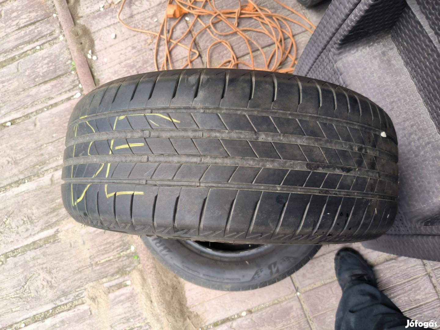 225/55R17 Bridgestone nyári gumi pár 10000ft