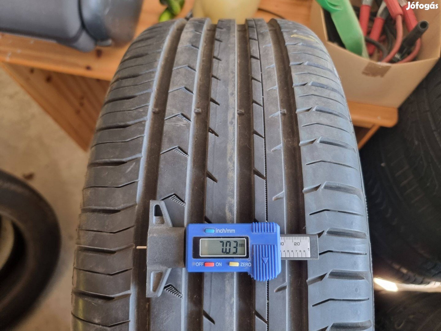 225/55R17 Continental garnitúra teljesen újszerű állapotban eladó!