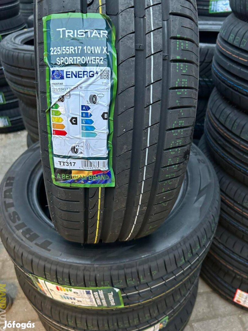 225/55R17 Tristar Sportpower2(XL),Új nyárigumi