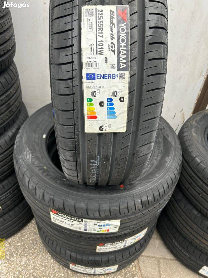 225/55R17 Yokohama GT AE51,Új nyárigumi