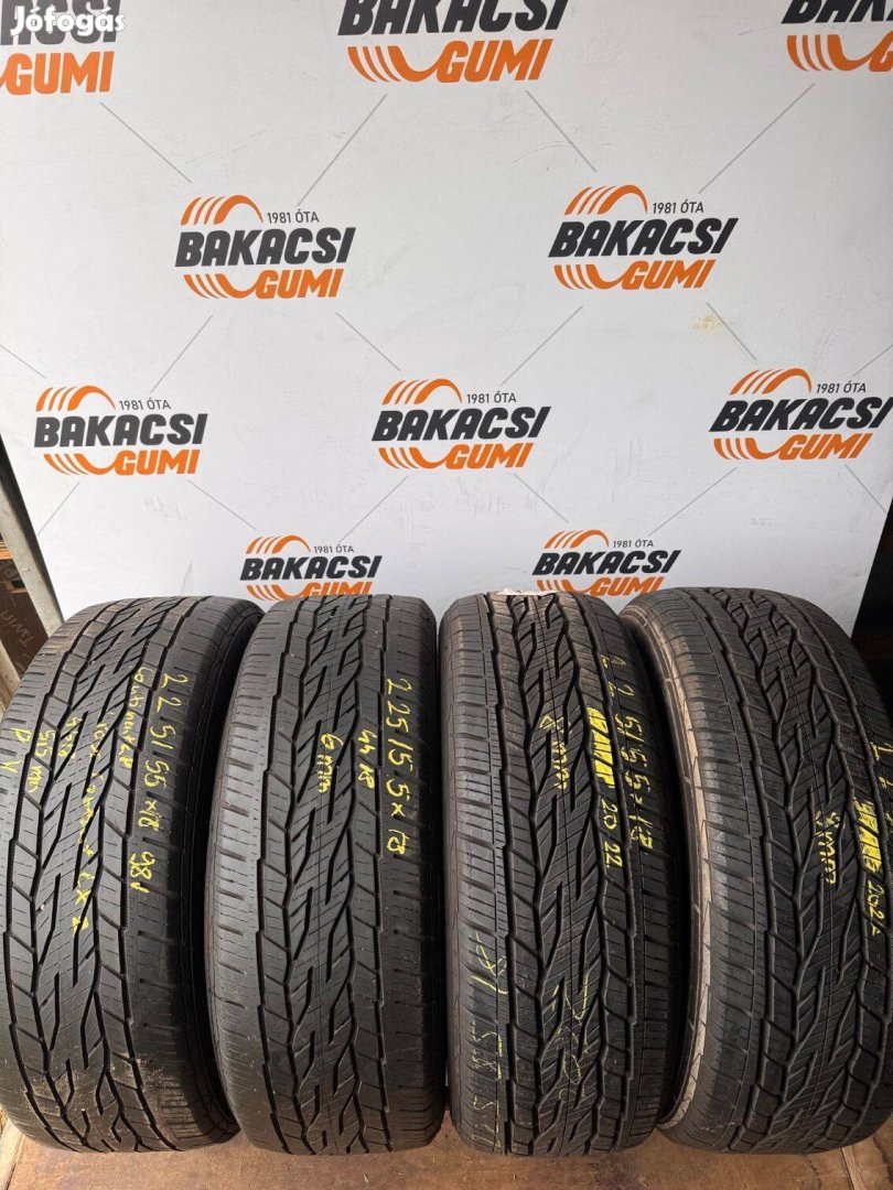 225/55R18 225 55 18 225/55x18 Continental nyári gumi eladó