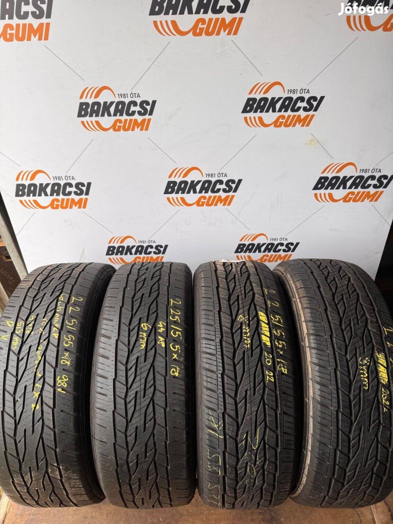 225/55R18 225 55 18 225/55x18 Continental nyári gumi eladó