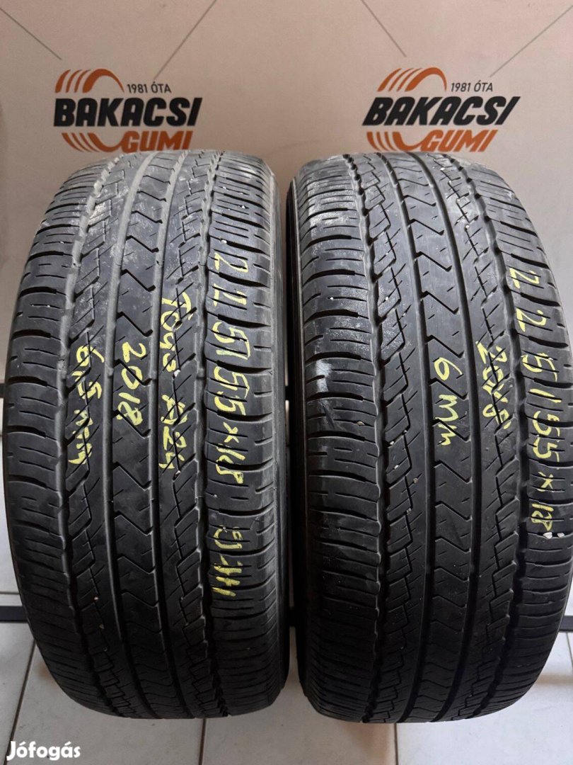 225/55R18 225 55 18 225/55x18 Toyo nyári gumi eladó