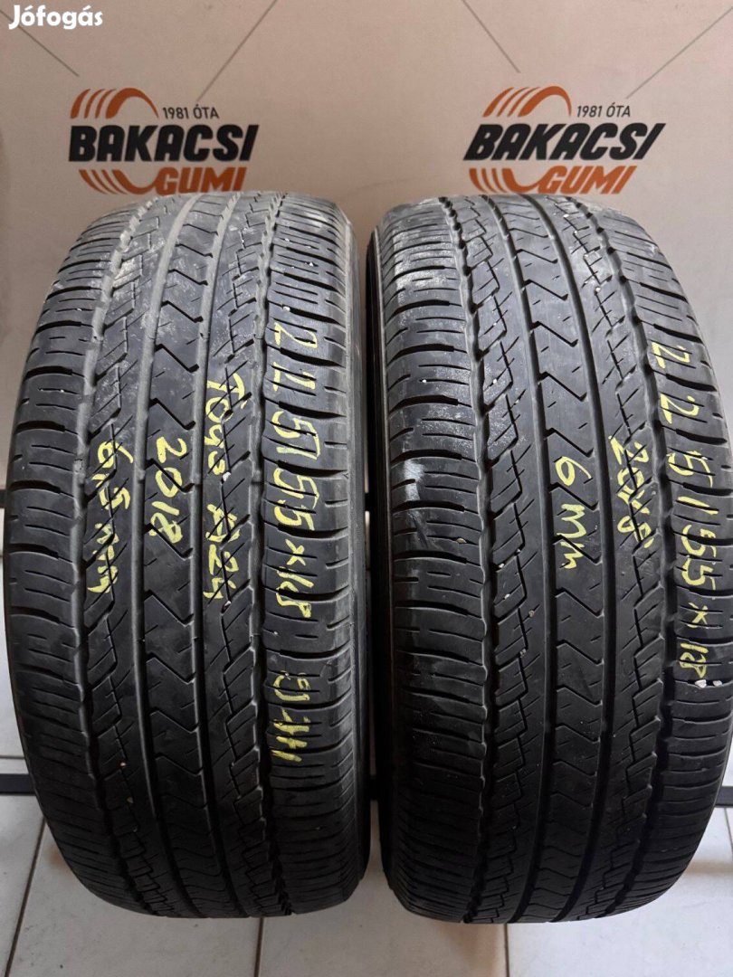 225/55R18 225 55 18 225/55x18 Toyo nyári gumi eladó