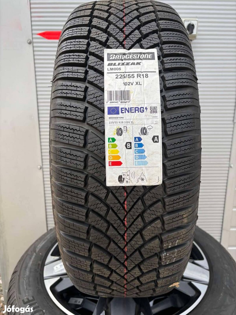 225/55R18 225/55 R18 új Bridgestone téli gumi ÁR/db Dot4322
