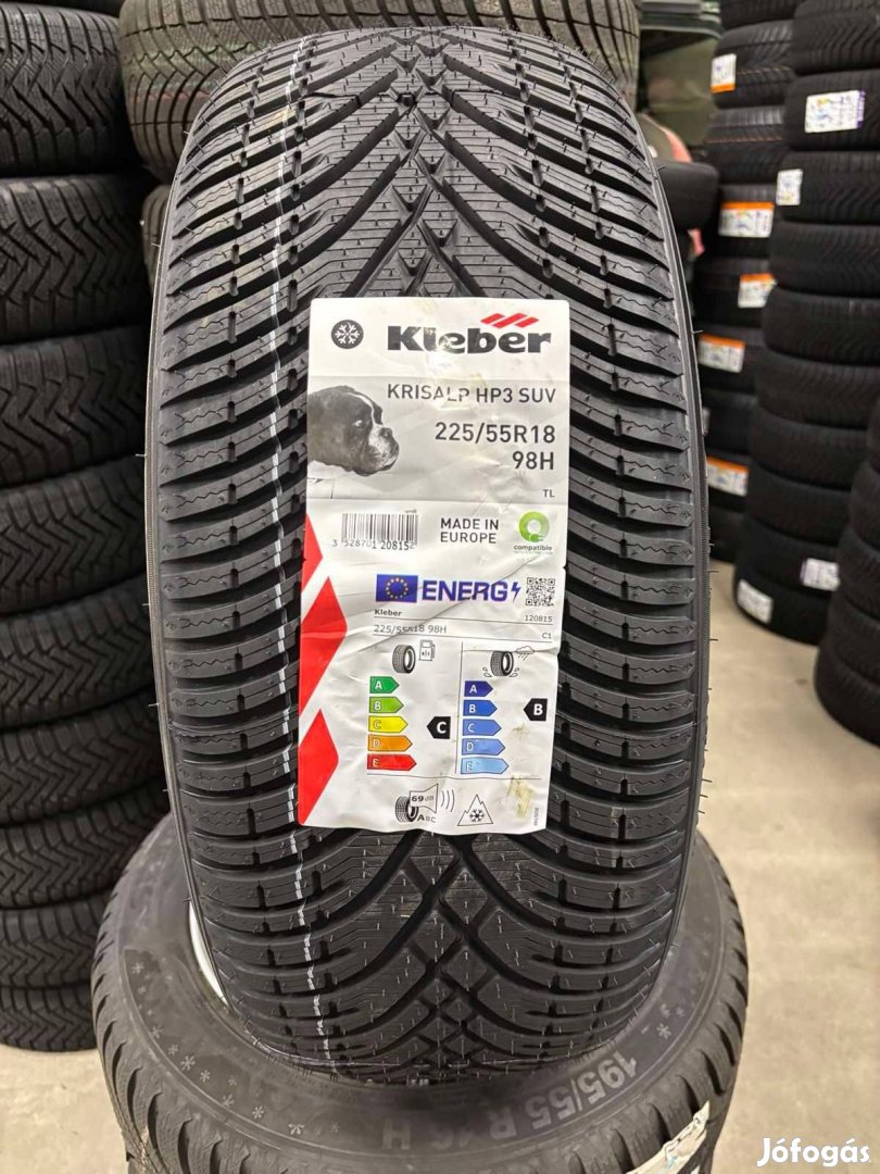 225/55R18 225/55 R18 új Kleber téli gumi ÁR/db Dot24