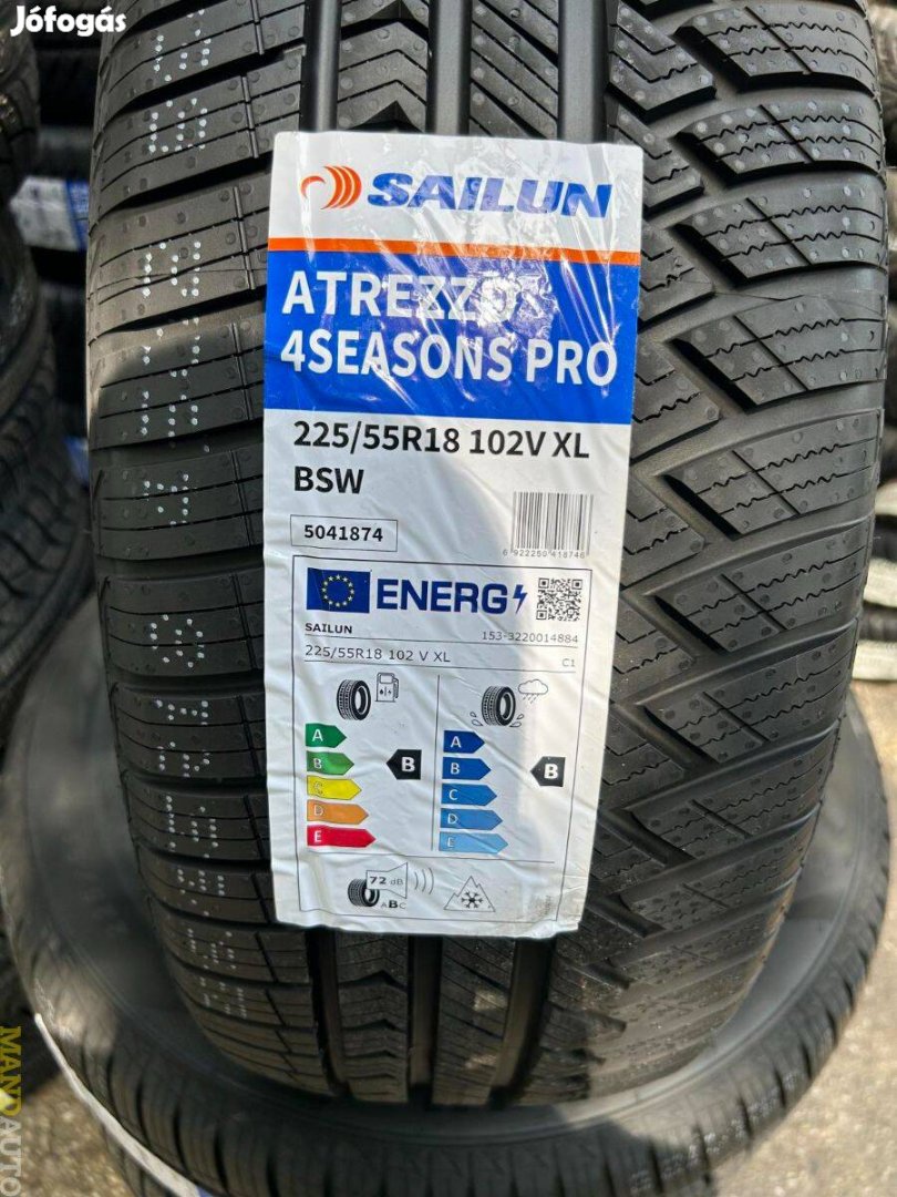 225/55R18 Sailun 4Season Pro(XL),Új négy évszakos gumi