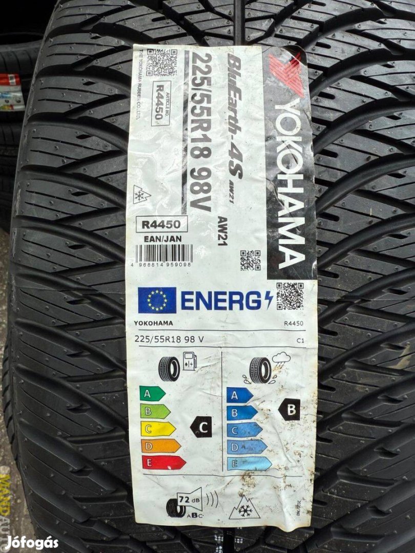 225/55R18 Yokohama 4Season AW21