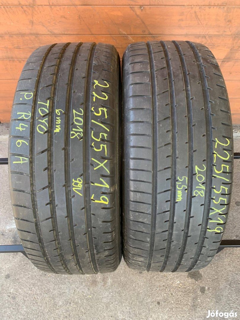 225/55R19 225 55 19 225/55x19 Toyo nyári gumi eladó