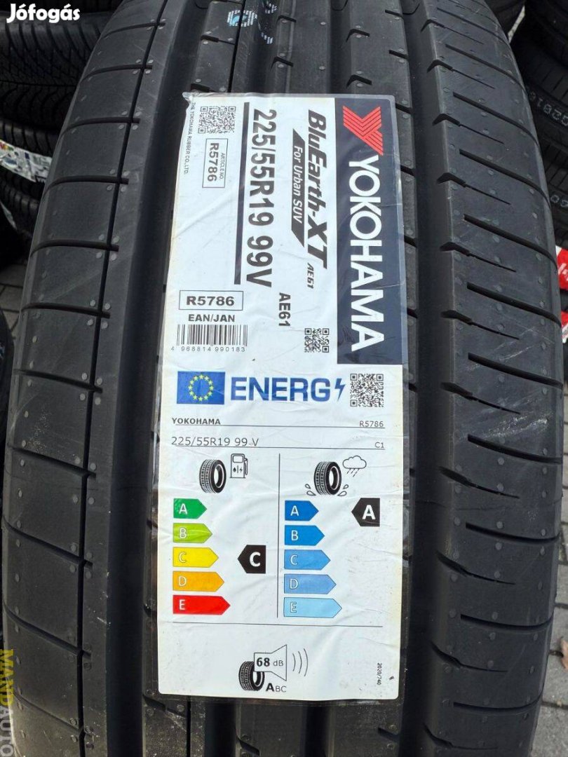 225/55R19 Yokohama XT AE61 SUV,Új nyárigumi