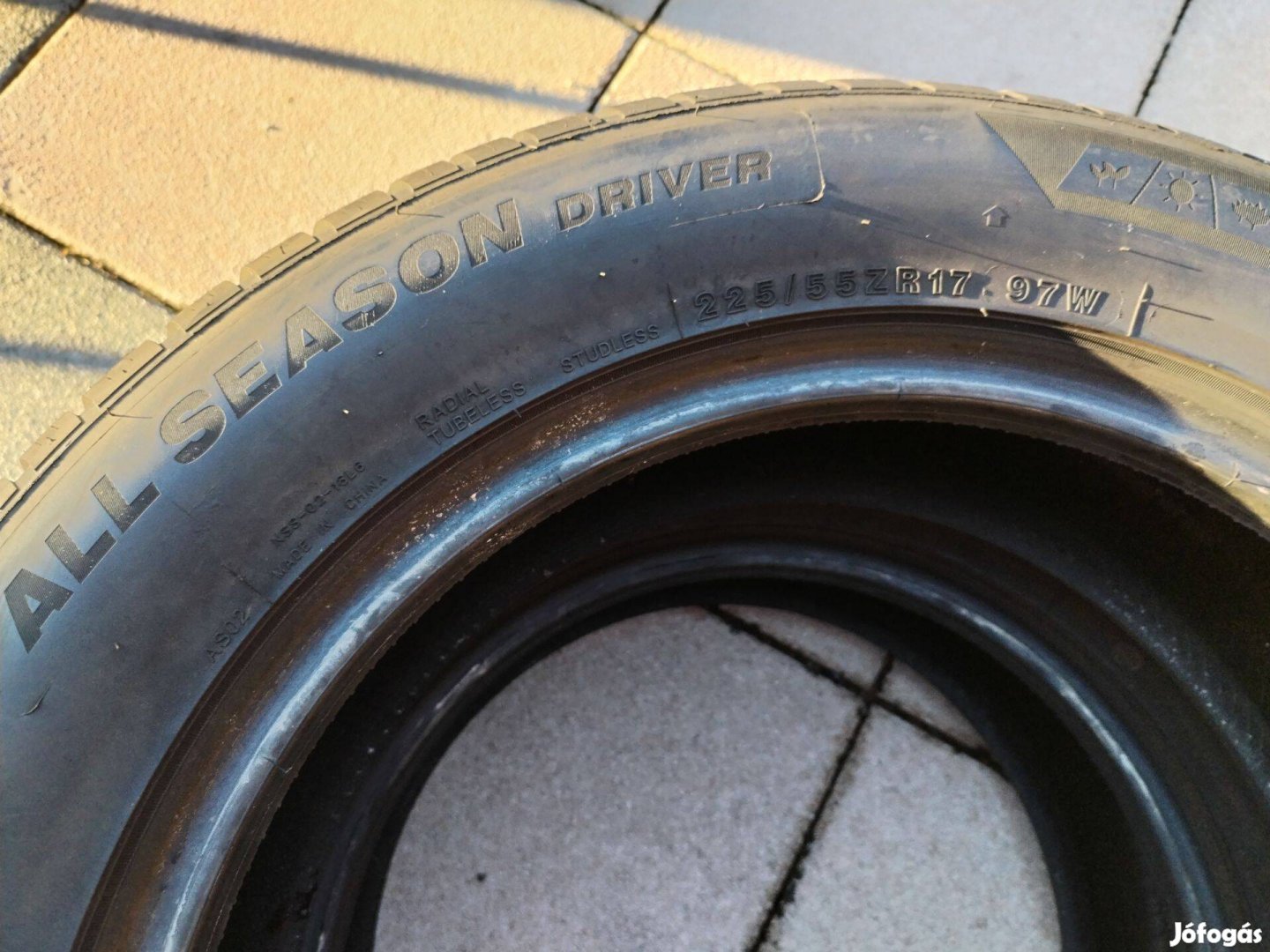225 55 17 imperial 4évszakos autógumi téli 2 db 2024.49.hét