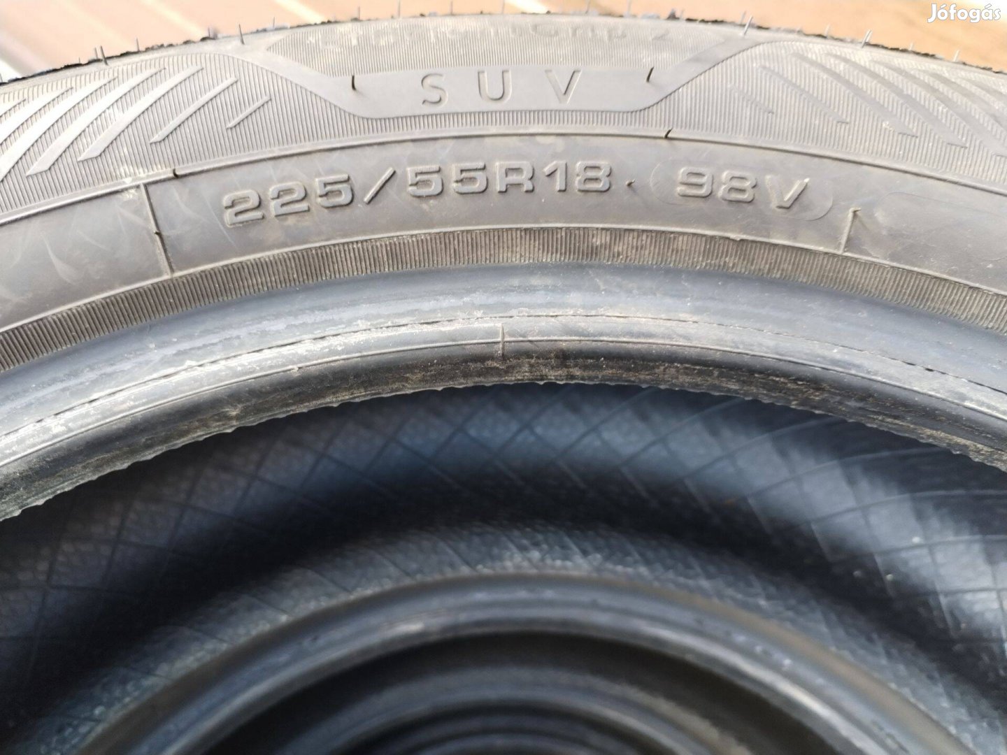 225 55 18 goodyear 225/55 R 18 nyári gumi garnitura újszerű