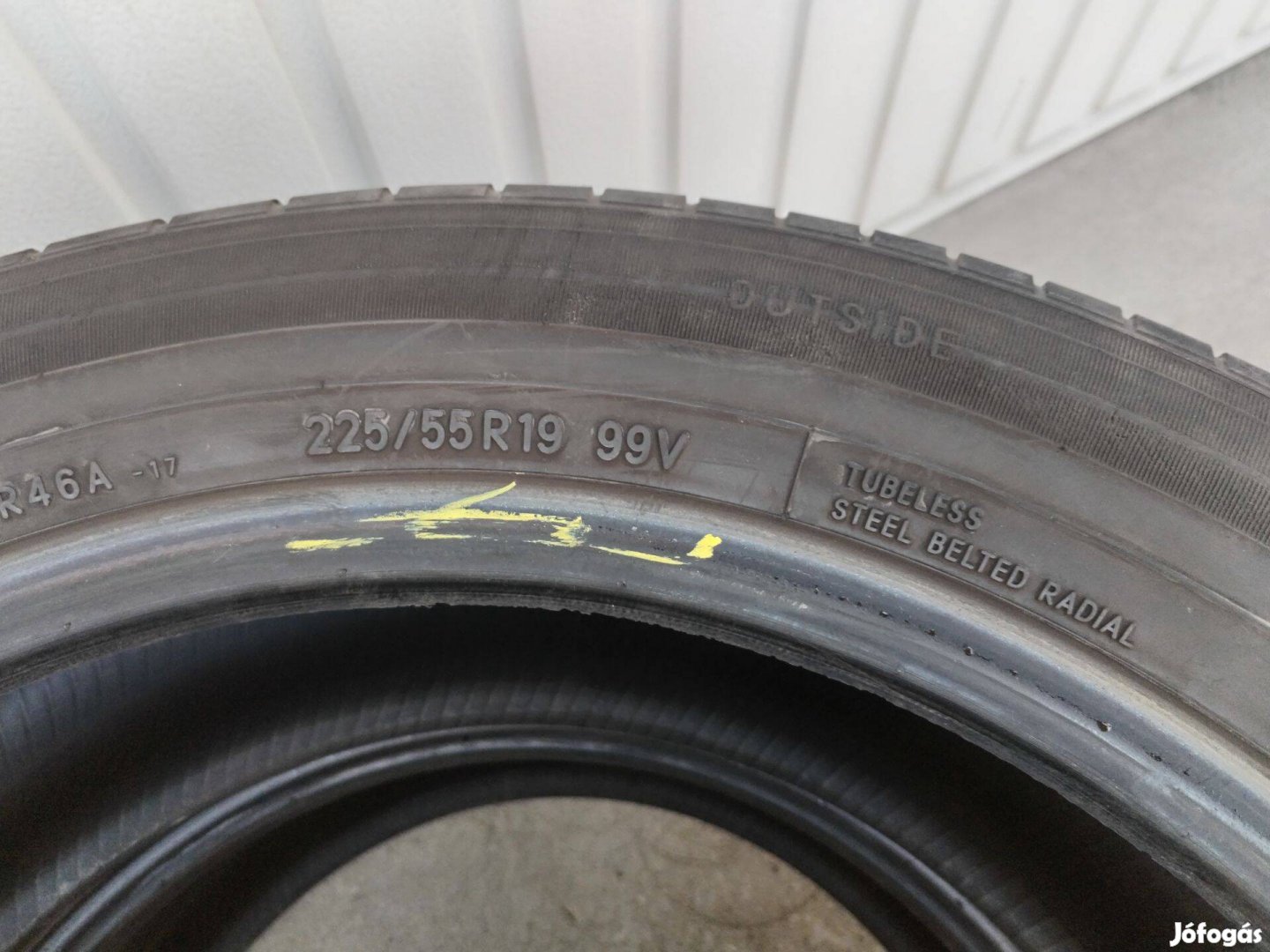 225 55 19 toyo 225/55 R 19 nyári gumi 2 db