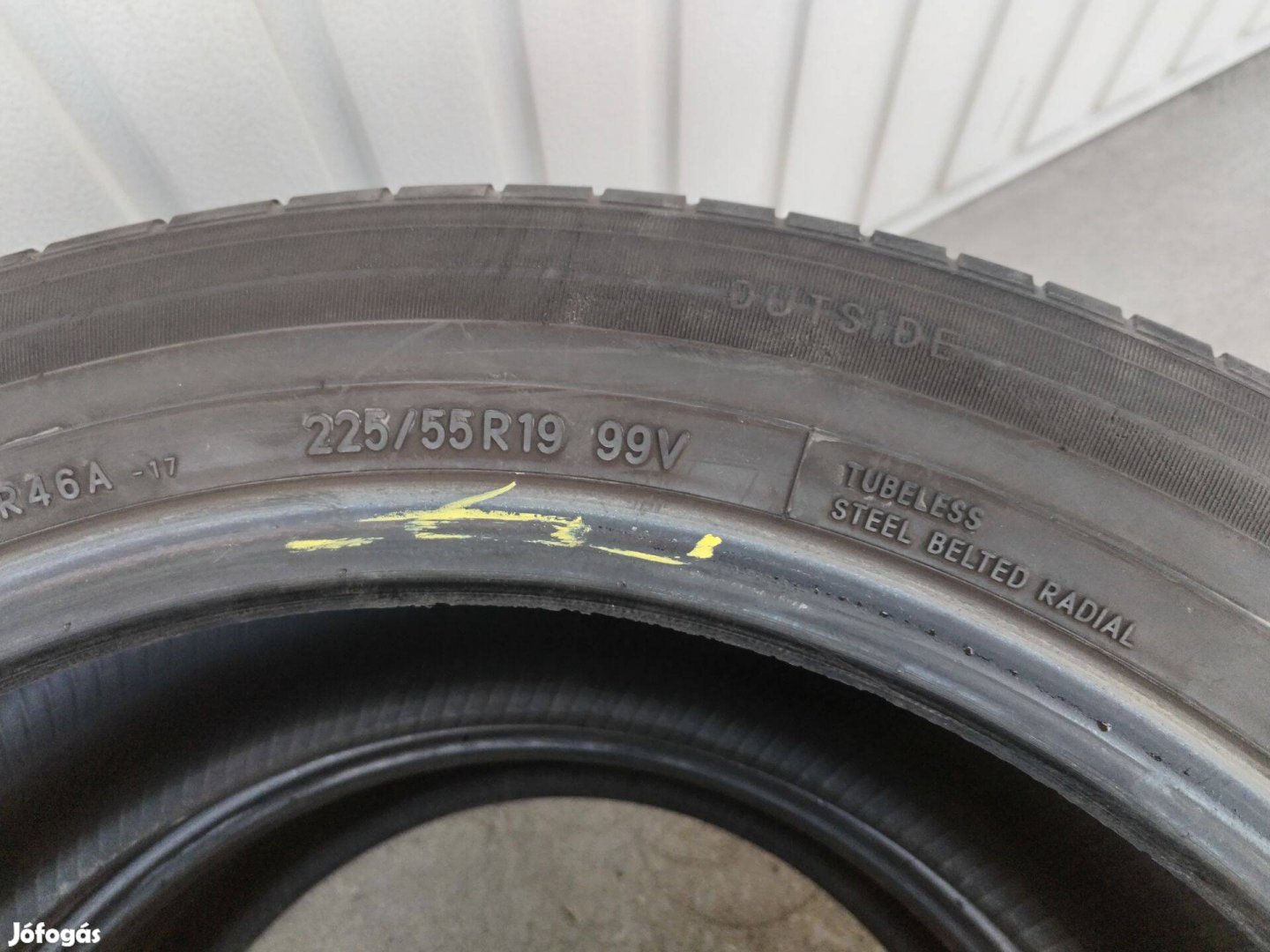 225 55 19 toyo 225/55 R 19 nyári gumi 2 db