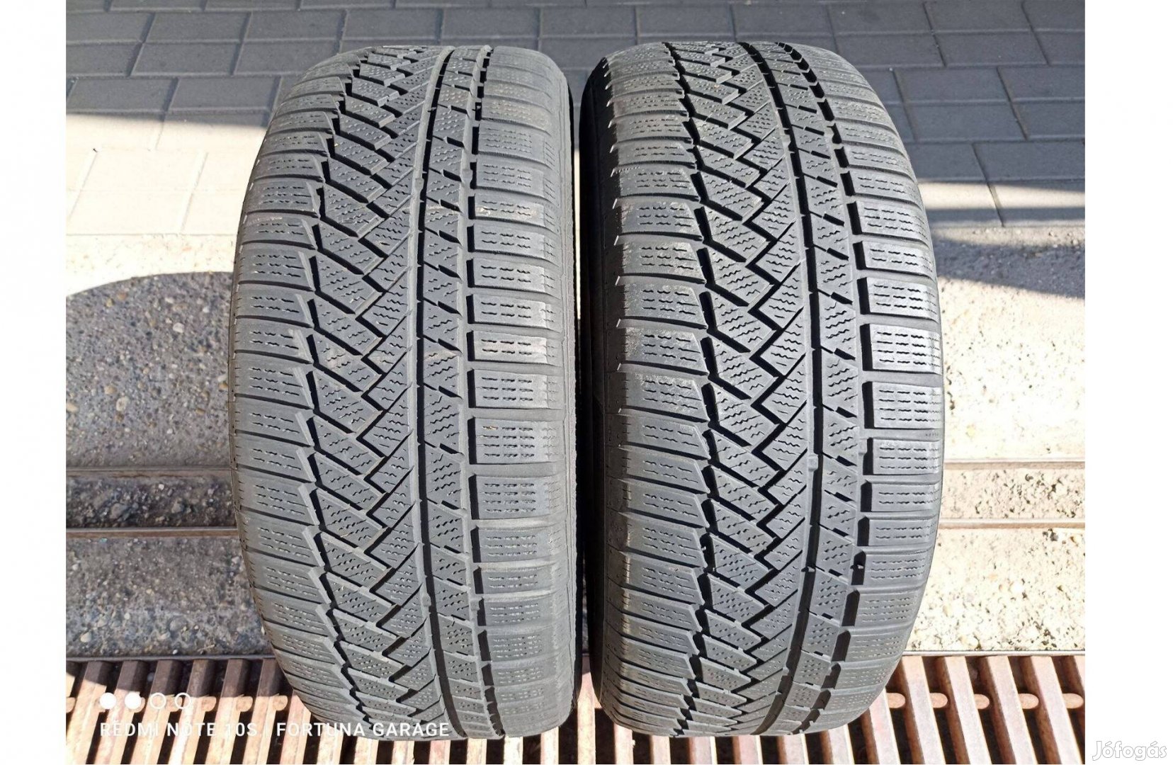 225/55 R16" Continental TS850P használt téli gumik