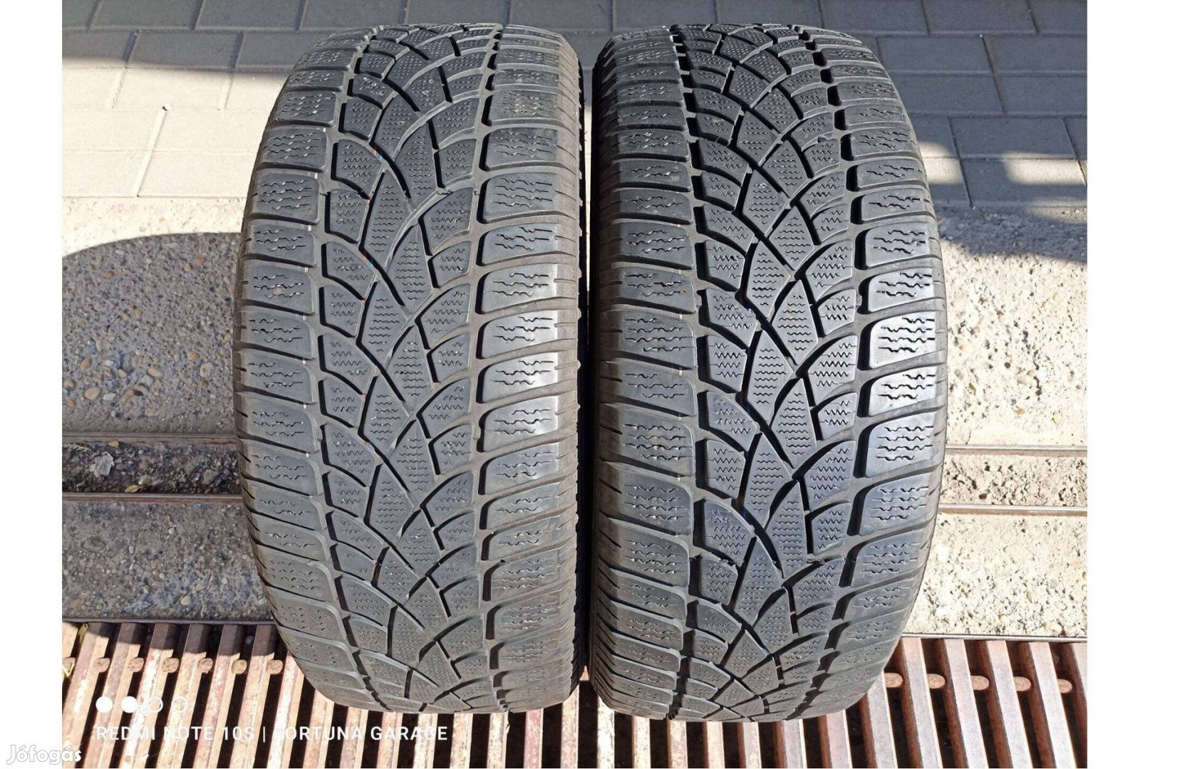 225/55 R16" Dunlop használt téli gumik