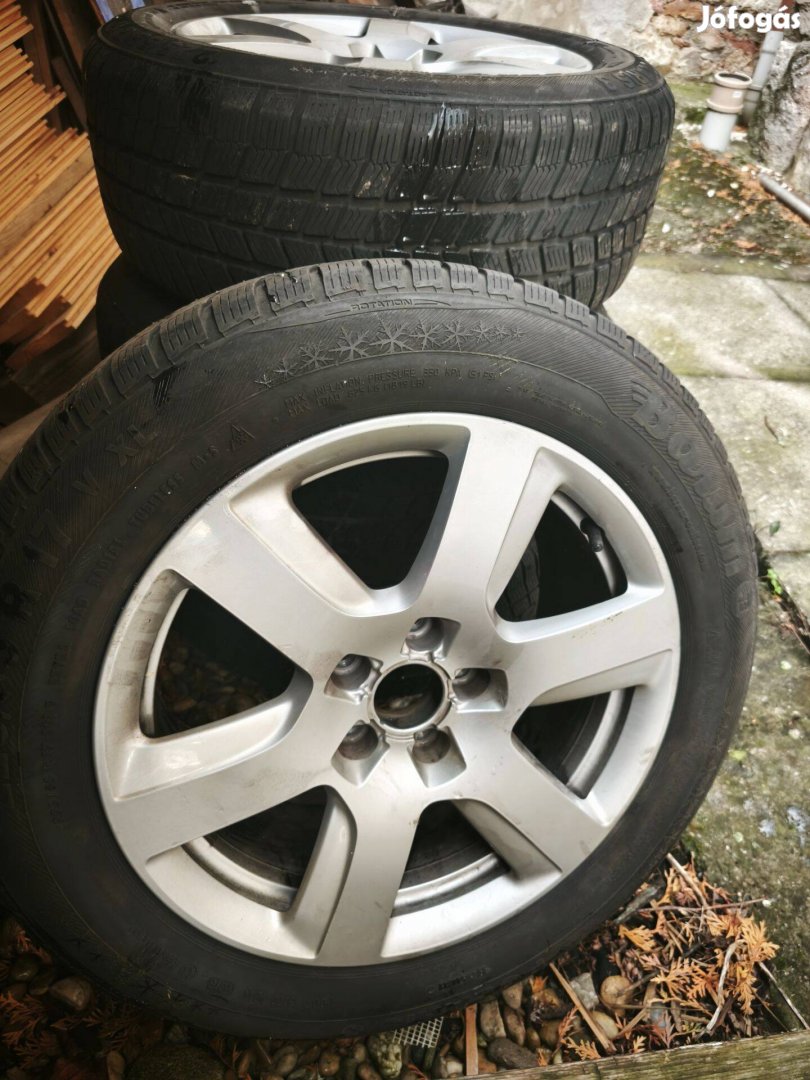 225/55 R17 Barum Polaris 3 téligumi Audi felnin eladó