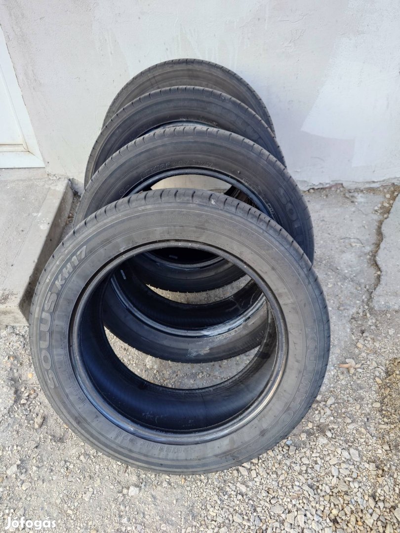 225/55 R17 Kumho nyárigumi garnitúra