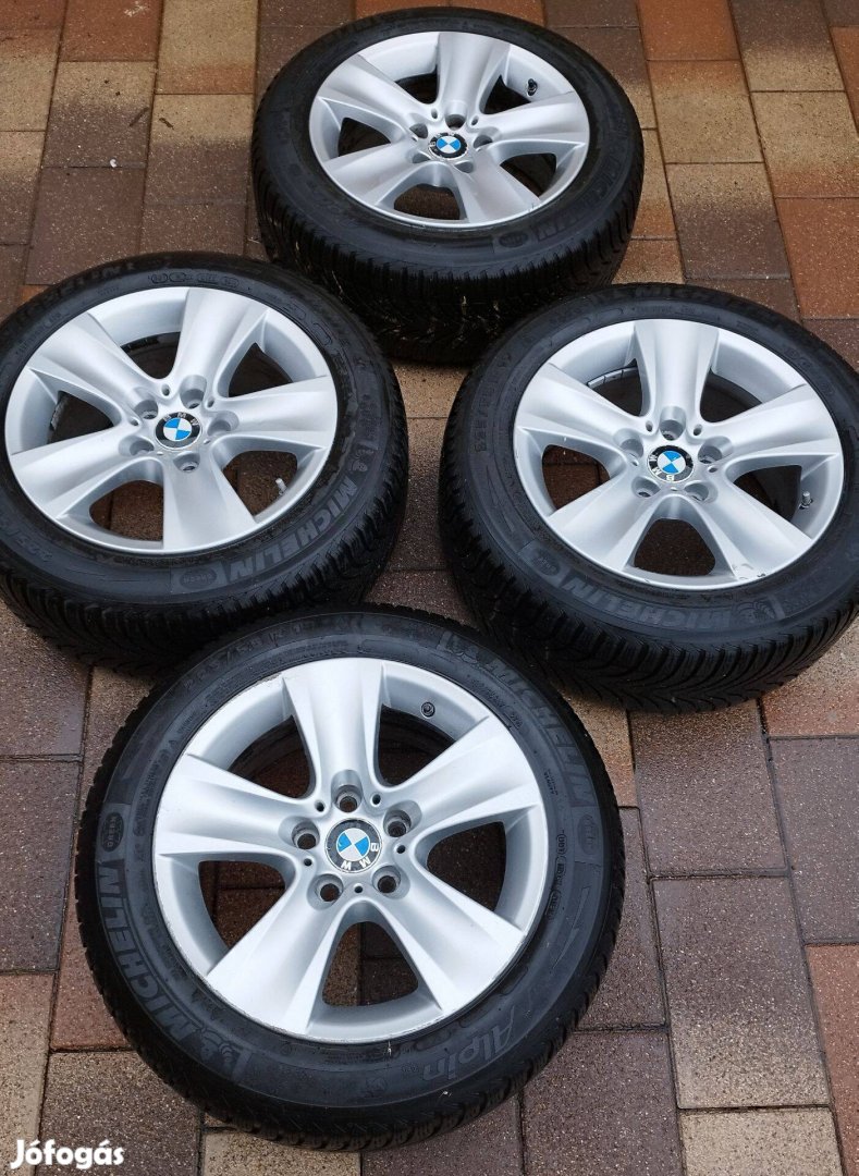 225/55 R17 Michelin téli gumi és 4db BMW alufelni eladó