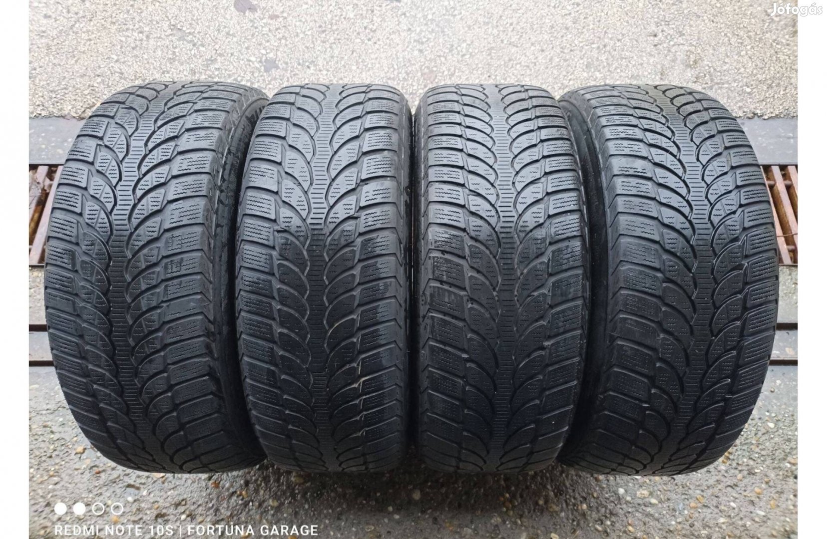 225/55 R17" Bridgestone Blizzak használt téli garnitúra