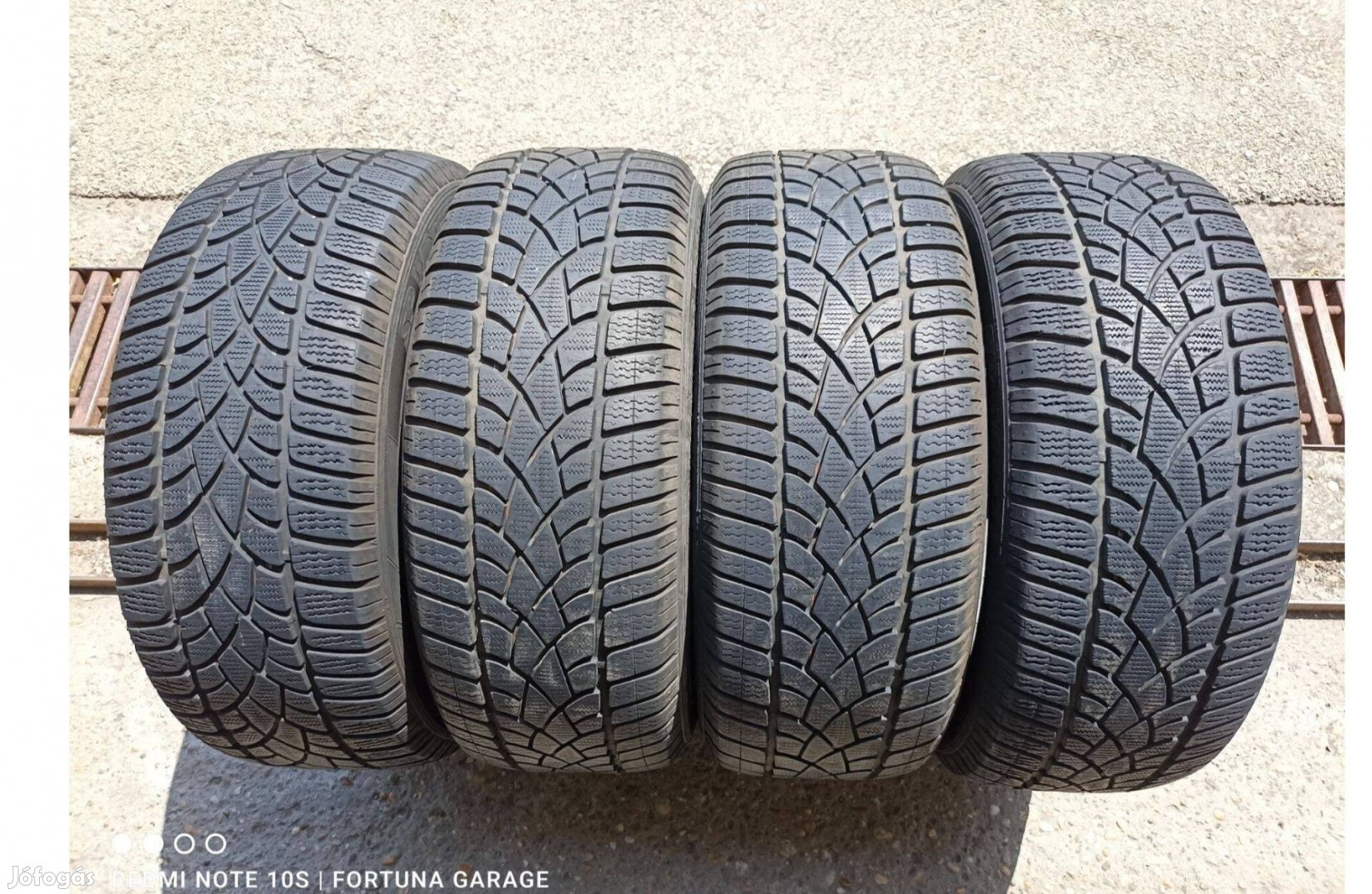 225/55 R17" Dunlop használt téli garnitúra