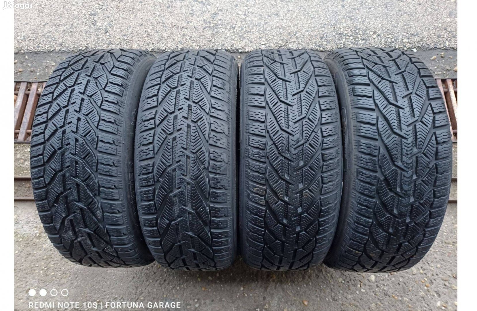 225/55 R17" Taurus használt téli garnitúra