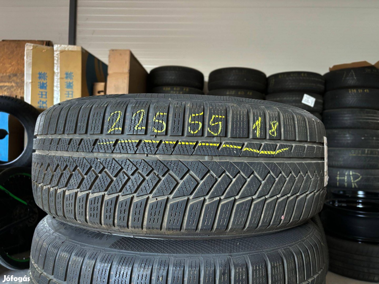 225/55 R18 Continental téligumi 4db eladó 225/55r18 garnitúra