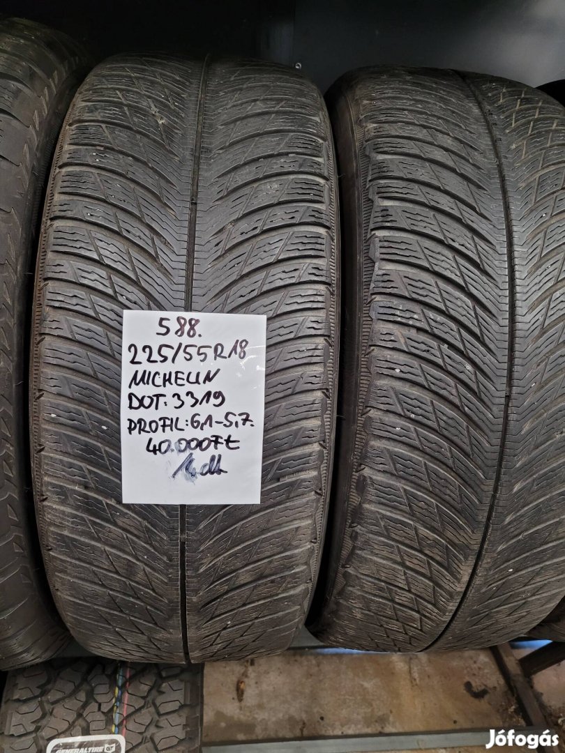 225/55 R18 Michelin téli gumik