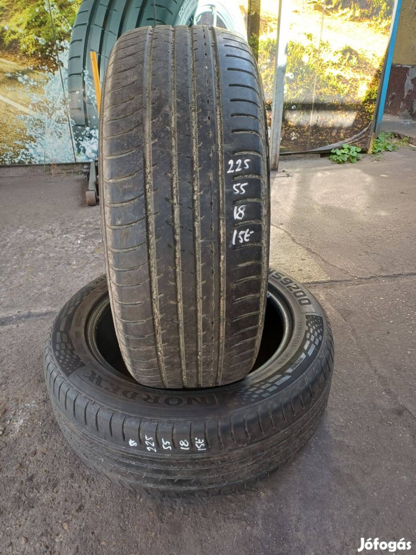 225/55 R18 Nordexx használt nyárigumi