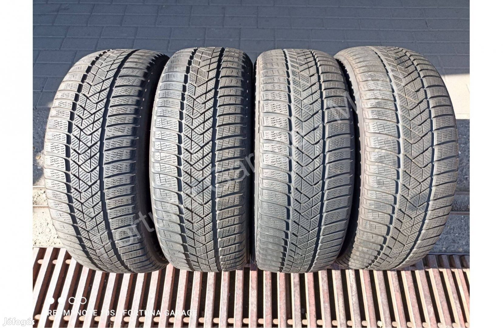 225/55 R18" Pirelli használt téli garnitúra
