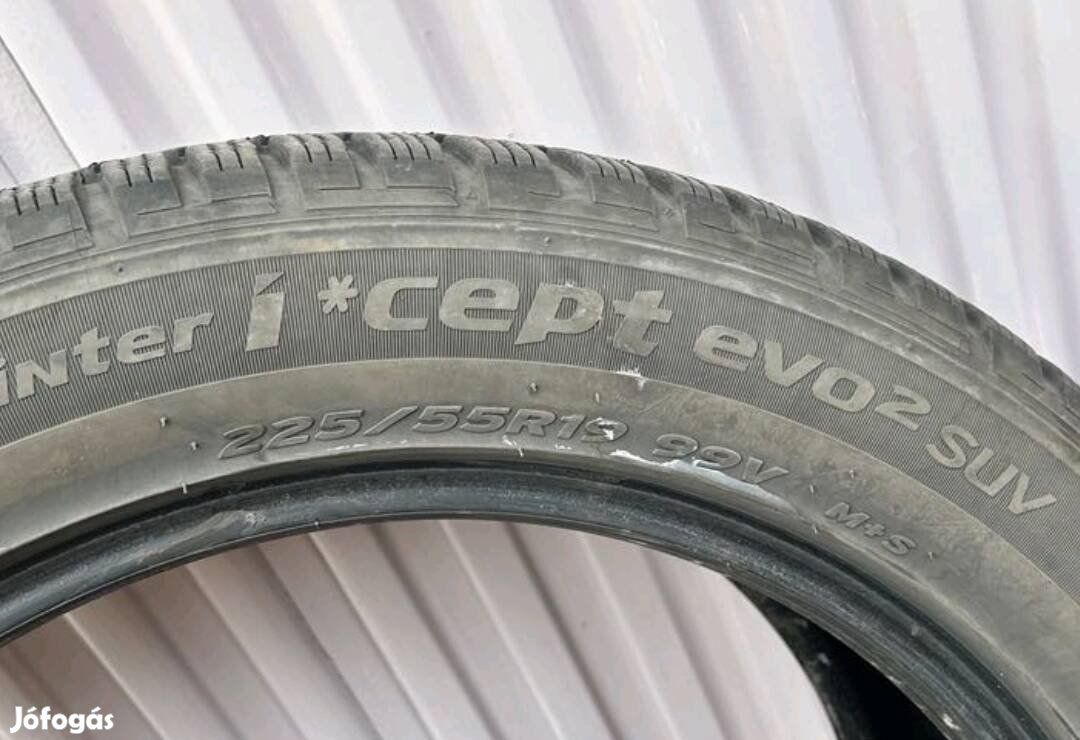 225/55 R19 Hankook gumi 4db eladó. 