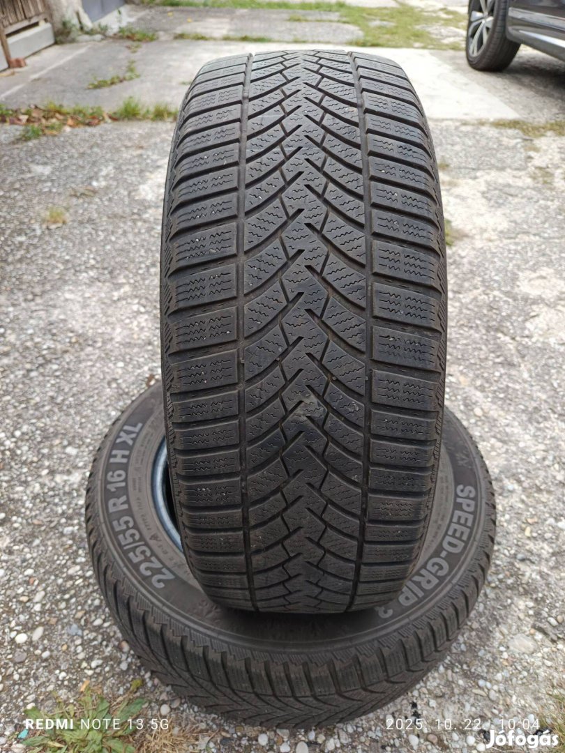 225/55 r16 2db Semperit téli gumi eladó