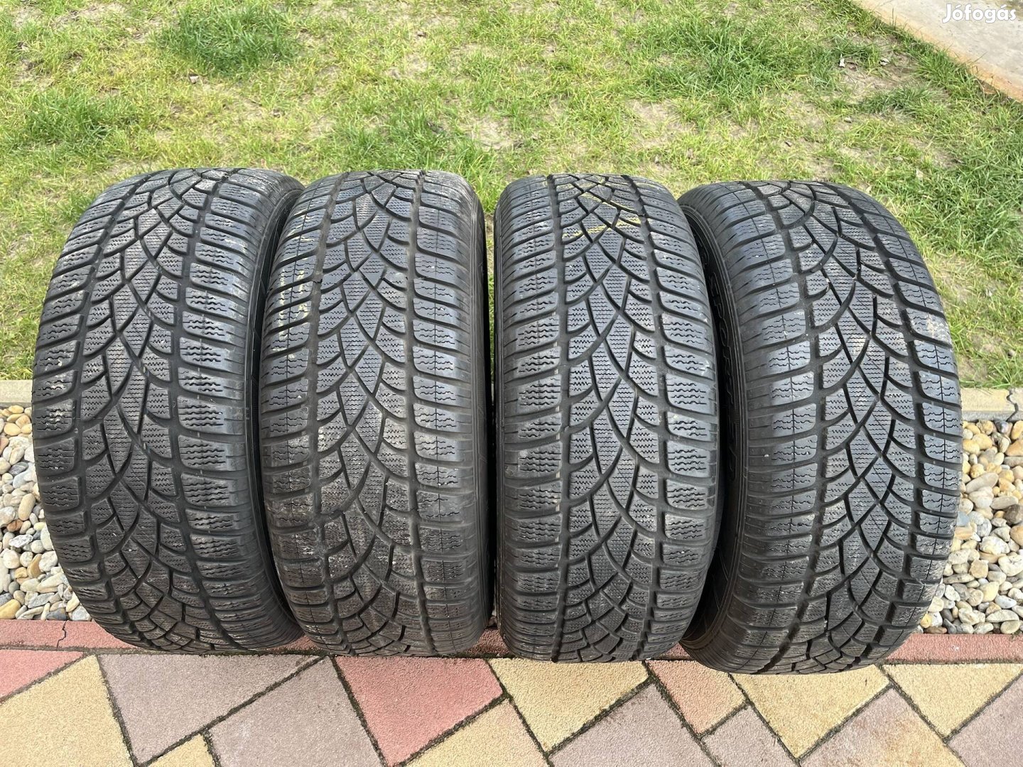 225/55 r16 Dunlop téligumi szett!