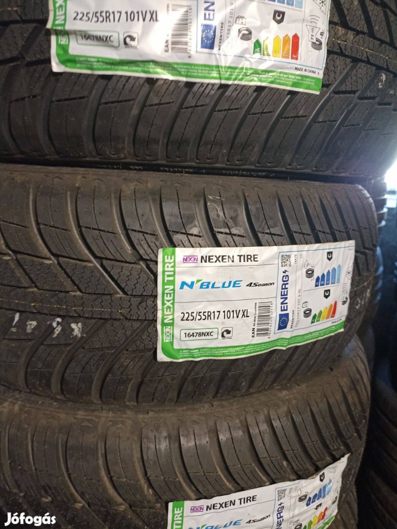 225/55 r17 101 v XL Nexen négyévszakos garnitúra
