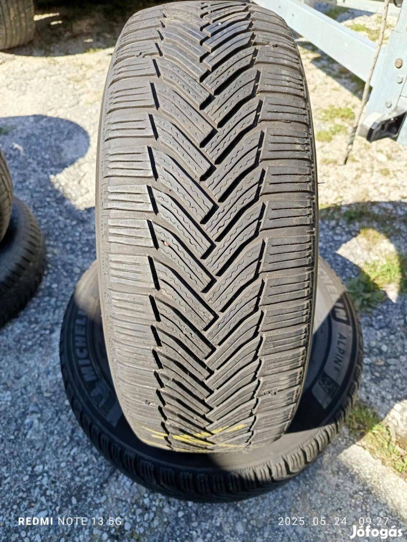 225/55 r17 5éves 2db Michelin téli gumi eladó