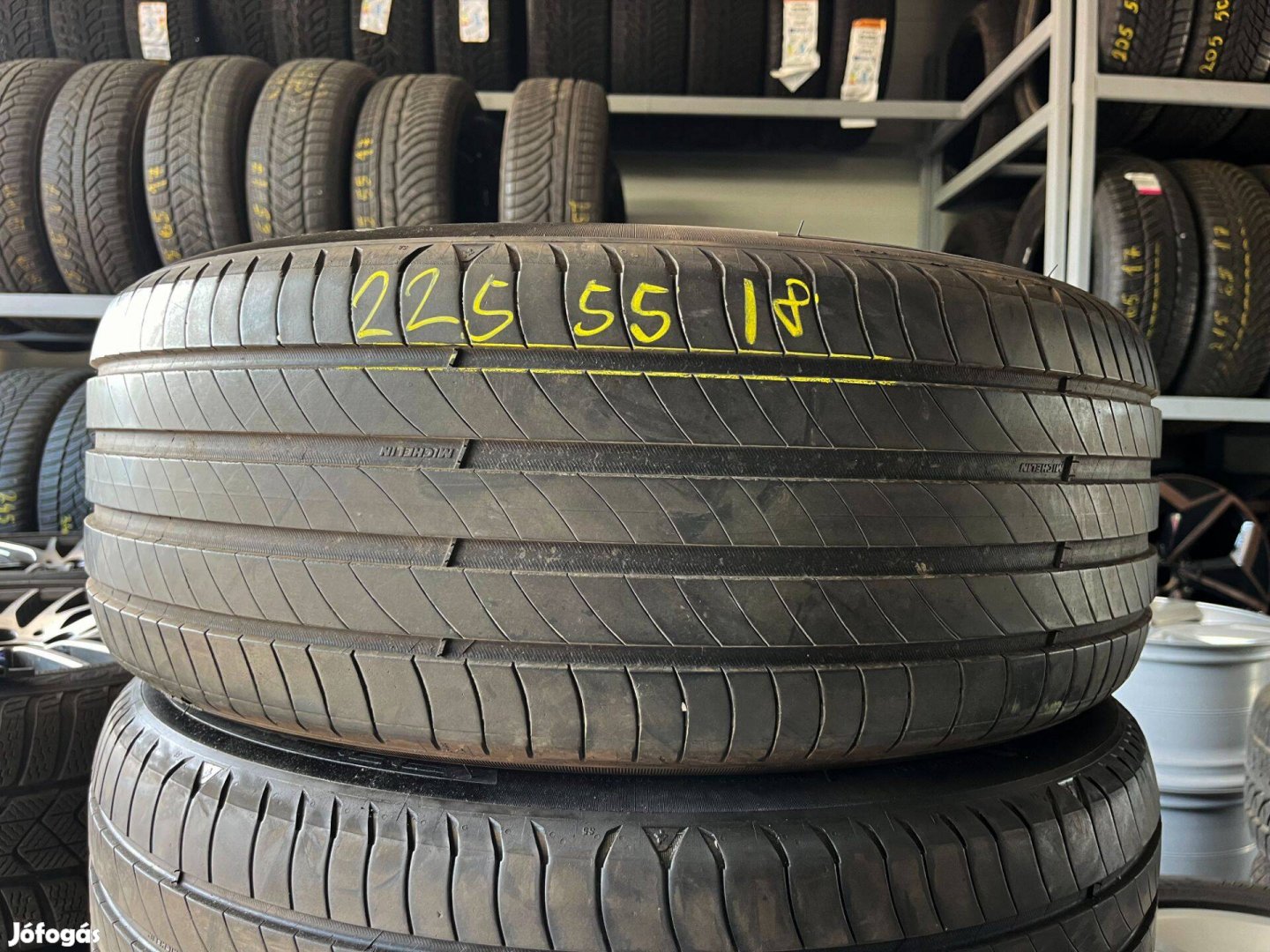 225/55 r18 Michelin 2022 nyárigumi 2db eladó 225/55r18