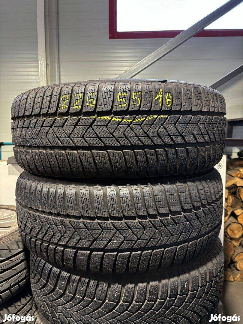 225/55 r18 Pirelli 6mm 2019 téligumi 2db eladó 225/55r18