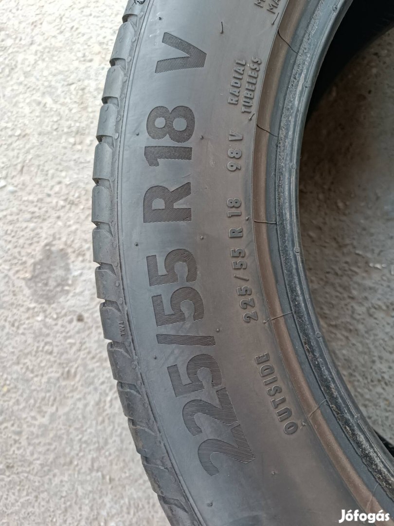 225/55 r18 V Continental Premiumcontact 6 nyári gumi garnitúra 