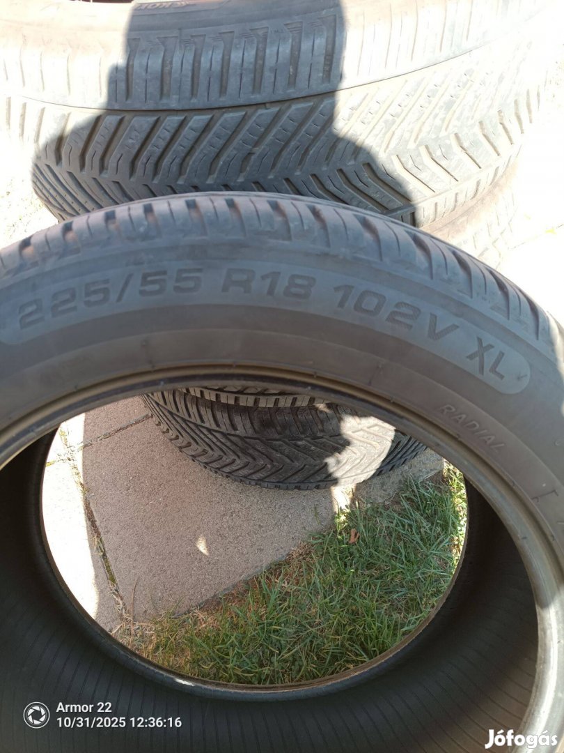 225/55 r18 négy évszakos Kormorán gumi eladó