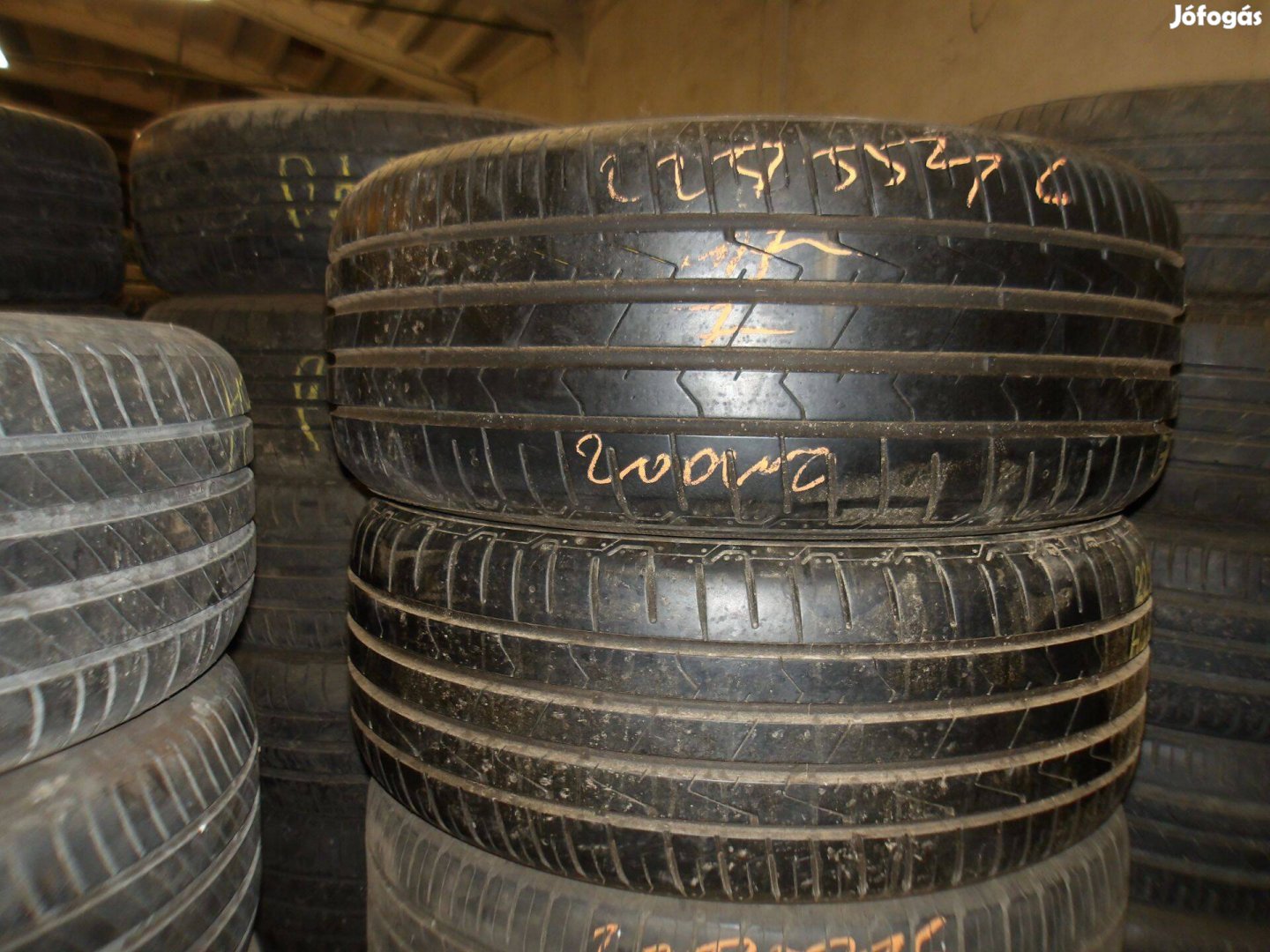 225/55r16 Hankook nyári gumi ajándék szereléssel