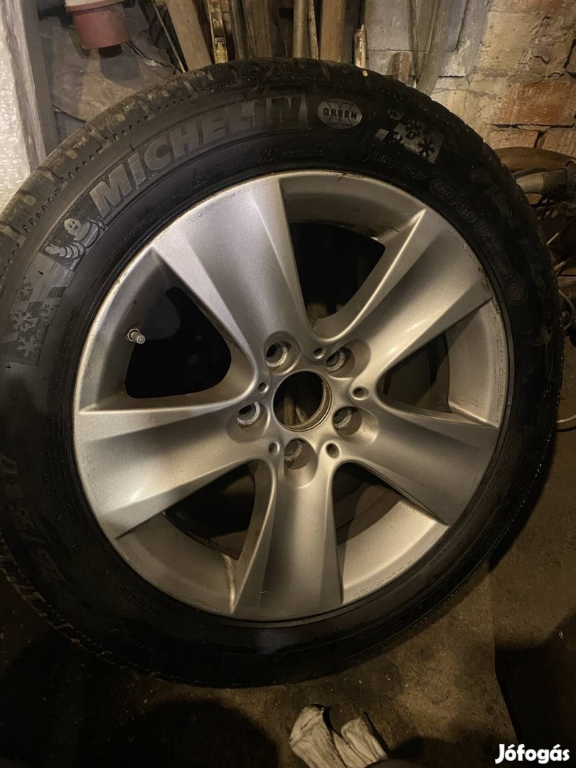 225/55r17 BMW f10kerekek felni+gumi+nyomás szenzor