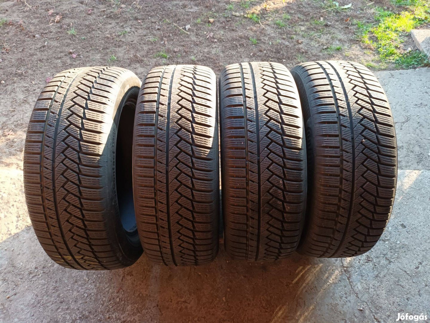 225/55r17 Continental hsznált téligumi 4db szép