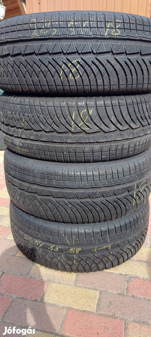 225/55r18 Michelin teli garnitúra 