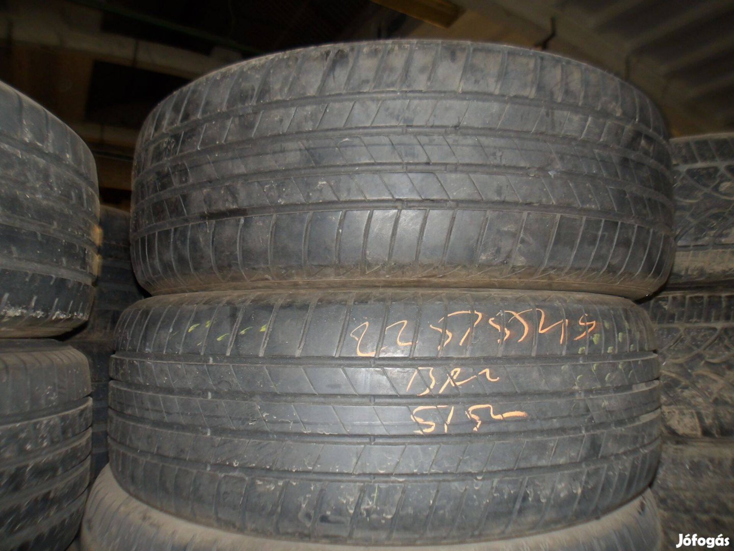 225/55r19 Bridgestone nyári gumi ajándék szereléssel