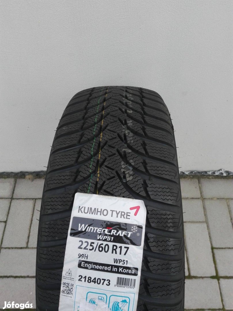 225/60R17 Új Kumho téli gumi garnitúra 225/60 r17