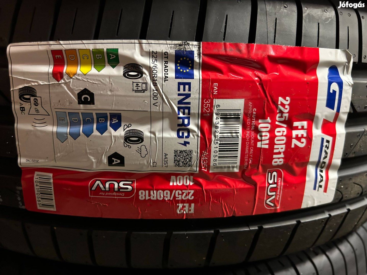 225/60R18 Gtradial FE2 SUV(Dot:2024!!!),Új nyári gumi