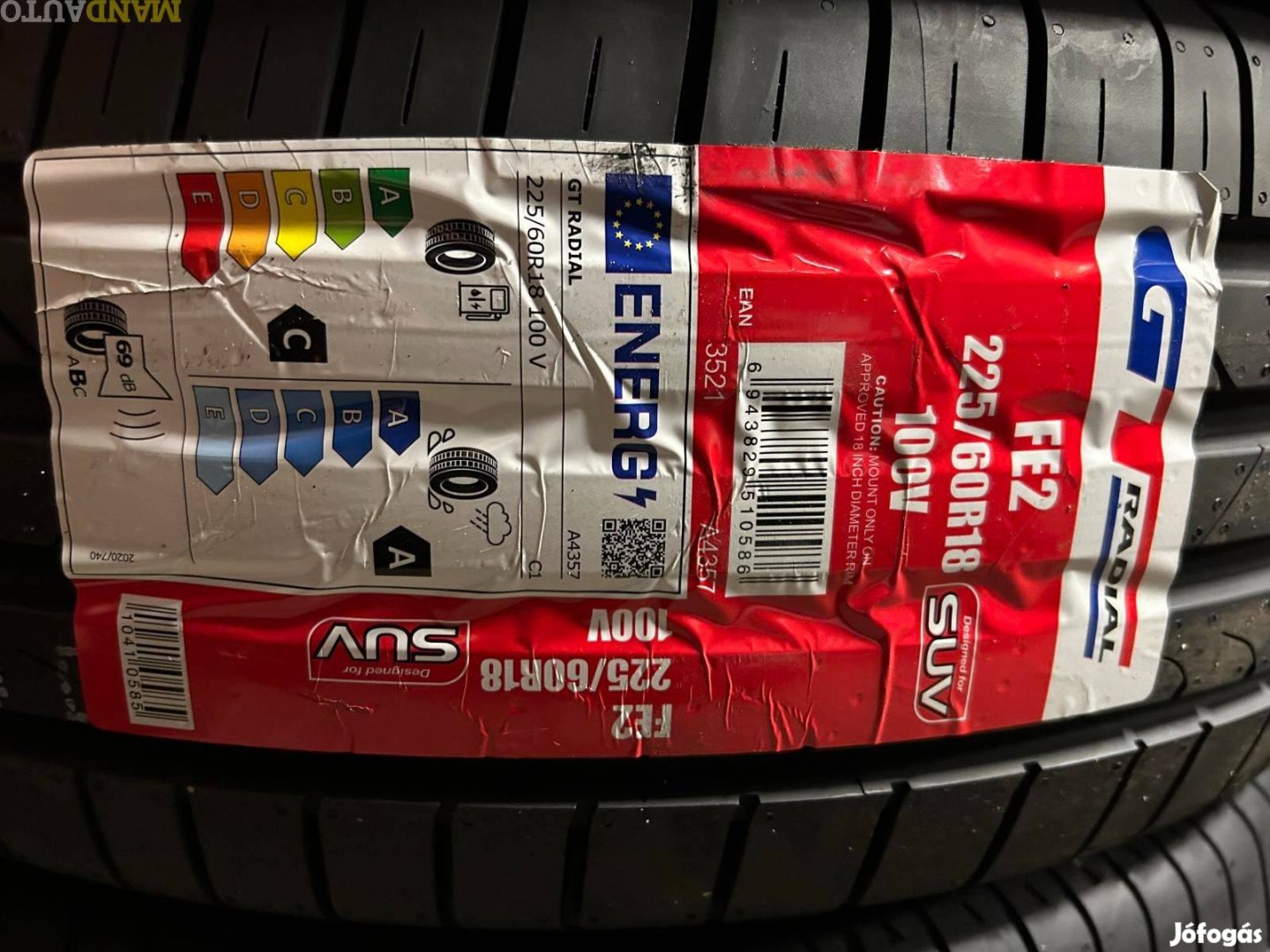 225/60R18 Gtradial FE2 SUV,Új nyárigumi