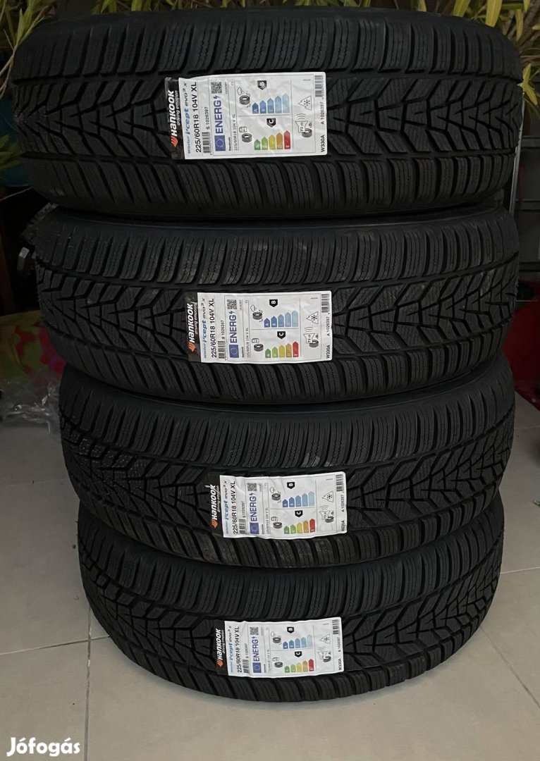 225/60R18 új Hankook téli gumi 4db eladó