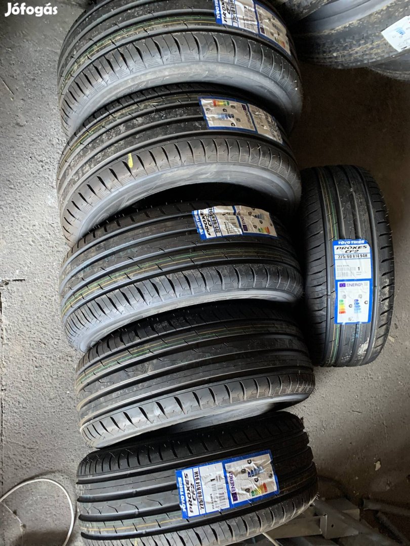 225/60/14 uj toyo nyári gumik