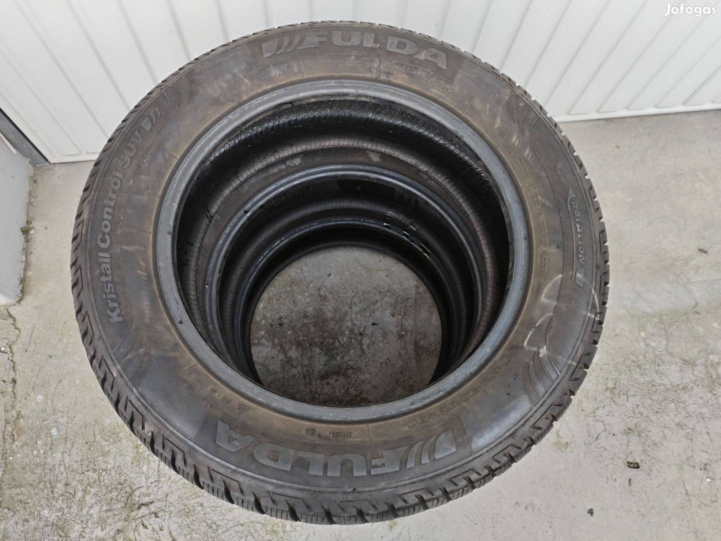 225 60 17 fulda használt téli gumi garnitura 2db 7 mm